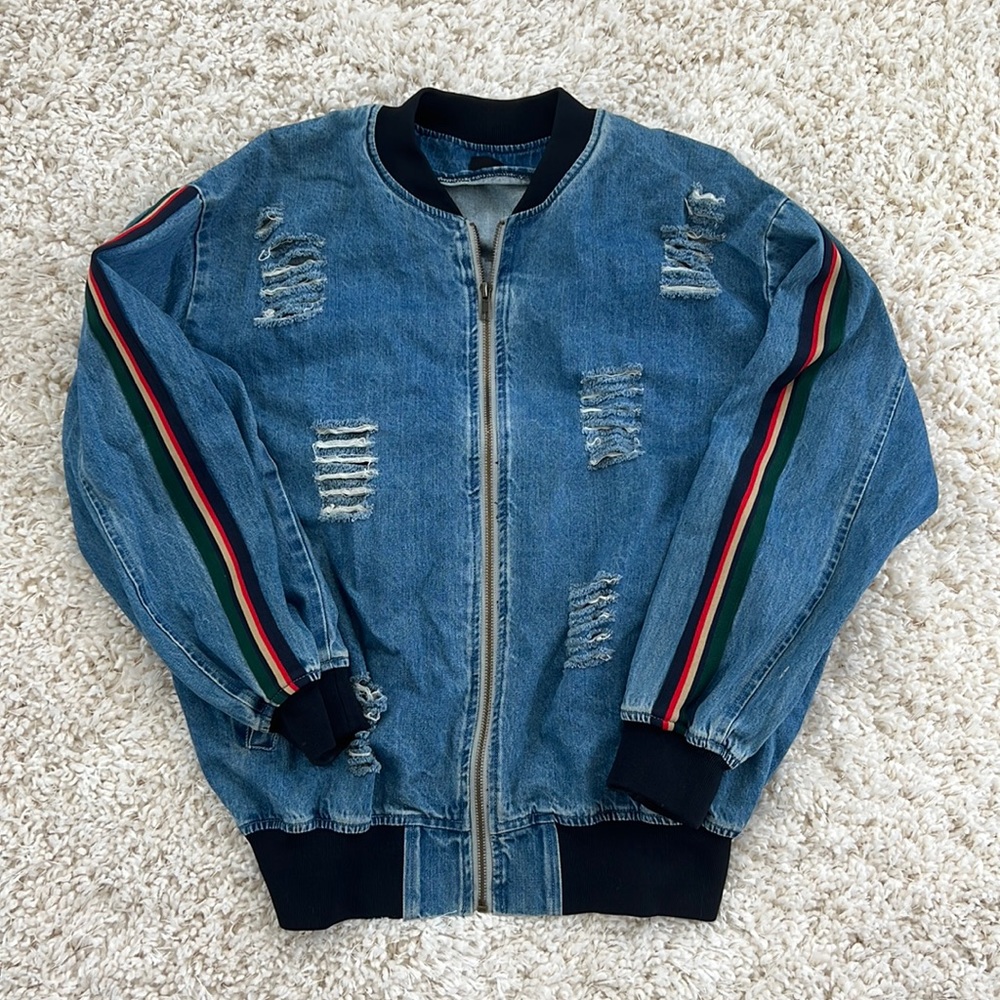 Ripped Jean jacket